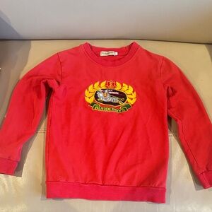 Burberry Red Crewneck with Embroidered Crest size 10 kids
